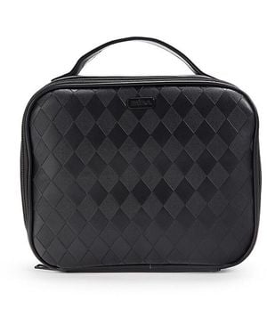 MYTAGALONGS Geometric Cosmetic Case - Black
