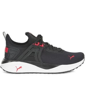 PUMA Pacer 23 Mesh Lace-Up Trainers - Black