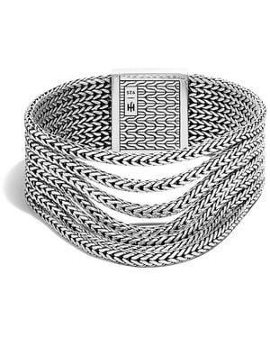 John Hardy Icon Rata Sterling Bracelet - White
