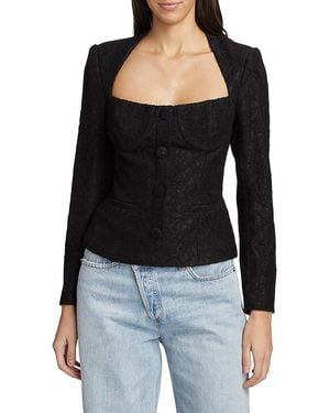 Cami NYC Samira Lace Blazer - Black
