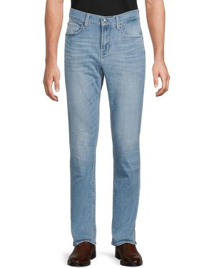 7 For All Mankind Slimmy Dark Wash Slim Straight Jeans - Blue