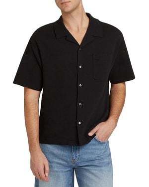 FRAME Duo Fold Relaxed Shirt - Black