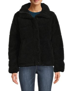 Sam. Lilly Faux Fur Jacket - Black