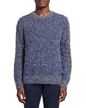 Theory Mauno Crewneck Jumper - Blue