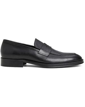 Bruno Magli Cosmo Leather Penny Loafers - Black