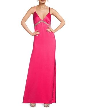 Ramy Brook Mosby Crystal-Trimmed Gown - Black