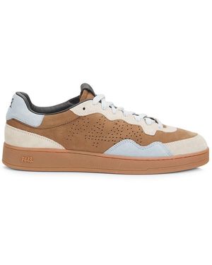P448 Vert Colourblock Leather Trainers - White