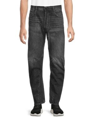 G-Star RAW Bangai Whiskered Panelled Jeans - Black