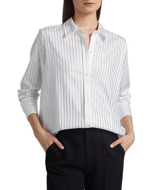 Generation Love Marc Crystal Poplin Shirt - White