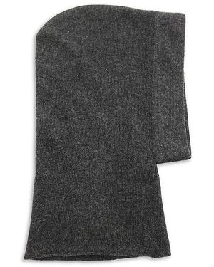 Portolano Cashmere Hood Hat - Grey