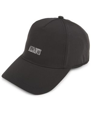 AllSaints Embroidered Logo Baseball Cap - Black