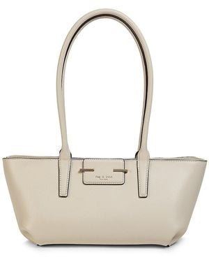 Rag & Bone Realm Leather Sachel - White