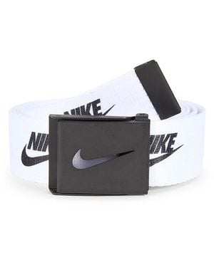 Nike Reversible Synthetic Leather Belt - Black