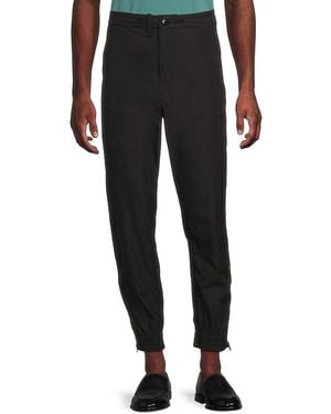 G-Star Flat-Front Sneaker Pants - Black