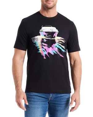 Robert Graham Night Voyage Short-Sleeve Cotton T-Shirt - Black
