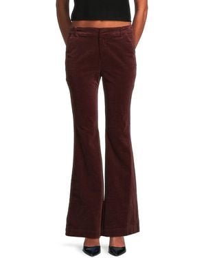 Ramy Brook Lola Bootcut Trousers - Red