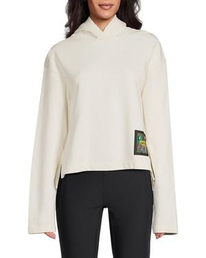Ambush Logo Graphic Hoodie - White