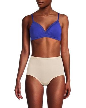Maison Lejaby Triangle Cup Bralette - Blue