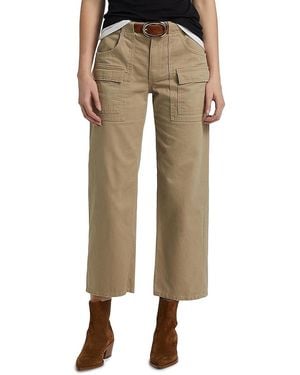 RE/DONE The Arizona Cotton Cargo Trousers - Natural