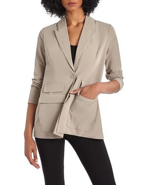 Capsule 121 The New Glenn Peak Lapel Blazer - Natural