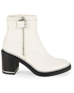 BCBGeneration Braxi Beaded Boots - White