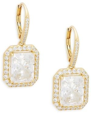 Adriana Orsini Goldtone & Cubic Zirconia Earrings - Metallic