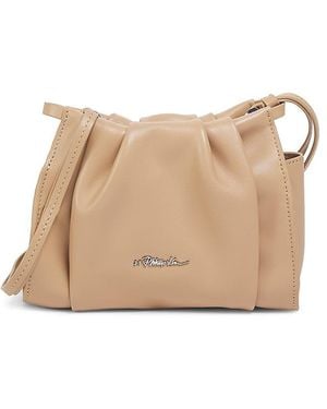 3.1 Phillip Lim Logo Leather Crossbody Bag - Natural