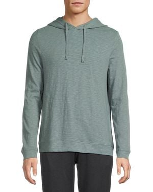 Onia Cotton Hooded Pullover - Green