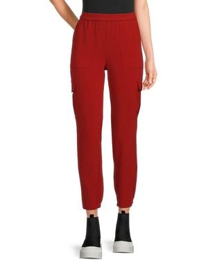 Theory Northsound Solid Joggers - Red