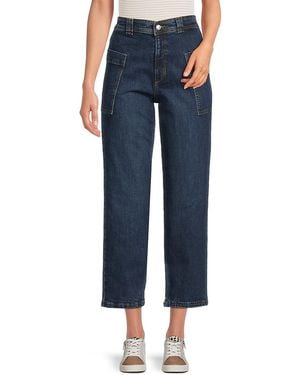 Joe's Jeans Barrel-Leg Jeans - Blue
