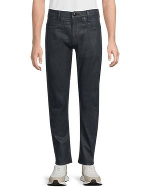 G-Star D-Staq Coated Slim Fit Jeans - Blue