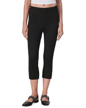 Rag & Bone Simone Ponte Capri Pants - Black