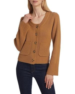 Design History Scoop-Neck Cardigan - Blue