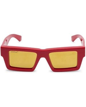Off-White c/o Virgil Abloh 47Mm Square Sunglasses - Pink