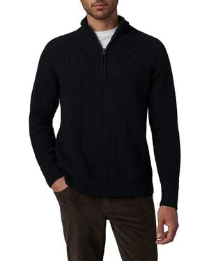 Joe's Jeans The Archie Waffle-knit Classic Fit Pullover - Black