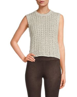 Rag & Bone Edie Stretch Tank Top - Gray