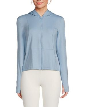 Beyond Yoga Hooded Jacket - Blue
