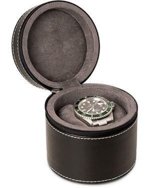 Bey-berk Leather Watch Case - Grey