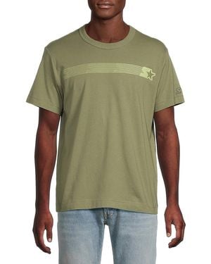 Starter Star Stripe Crewneck T-Shirt - Green