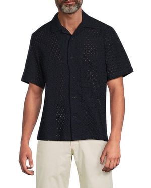 Rag & Bone Avery Short-sleeve Shirt - Black