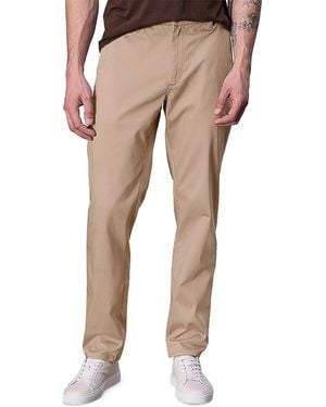 Rag & Bone Stretch-Cotton Straight-Leg Chino Trousers - Natural