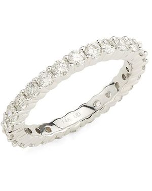 Saks Fifth Avenue 14K & 1.5 Tcw Diamond Ring - White