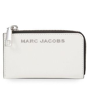 Marc Jacobs L-Zip Card Case - White