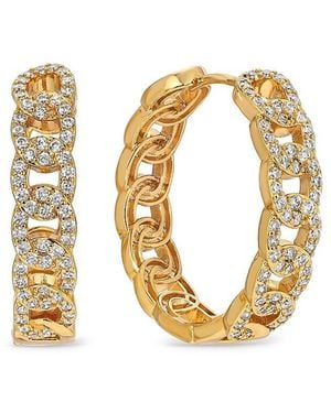 Eye Candy LA Luxe Calista Cubic Zirconia Earrings - Metallic