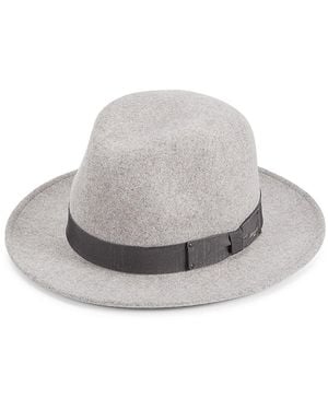 Bailey Curtis Wool Fedora - Grey
