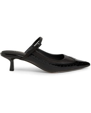 L'Agence Elle 45Mm Leather Pumps - Black