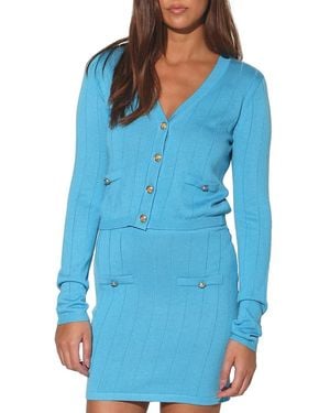 Walter Baker Lillian Slim-Fit Cardigan - Blue