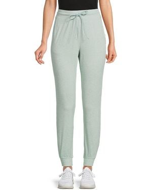 DKNY High Rise Slim Fit Joggers - Green