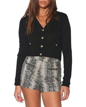 Walter Baker Bright Lillian Slim-Fit Cardigan - Black