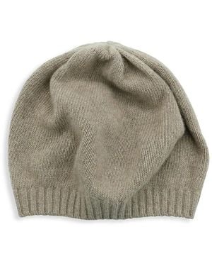 Portolano Cashmere Beanie - Natural